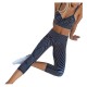 Women Color Print Yoga Set